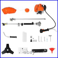 2.5kw Petrol Trimmer Brush Cutter Garden Grass Line Multi Tool 52cc Engine 2in1