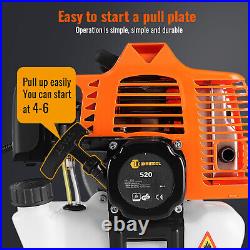 2.5kw Petrol Trimmer Brush Cutter Garden Grass Line Multi Tool 52cc Engine 2in1