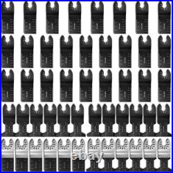 50X Oscillating Multi Tool Blades Set Carbide Wood BI Metal for Dewalt Makita