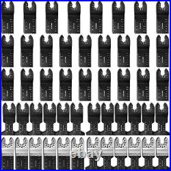 50X Oscillating Multi Tool Blades Set Carbide Wood BI Metal for Dewalt Makita