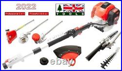 50.8c Multi Function 5 in 1 Garden Tool BrushCutter, Grass Trimmer, Chainsaw, Hedge