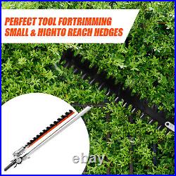 5 in 1 Petrol Strimmer Garden Multi Tool Set Grass Trimmer Hedge Chainsaw 1.1L