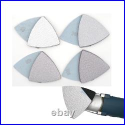 909090mm Triangular Detail Sandpaper Pads 60-1000 Grit Multi Tool Set
