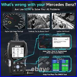 ANCEL BZ700 OBD2 Scanner All System ABS SRS SAS Diagnostic ScanTool Fit For Benz