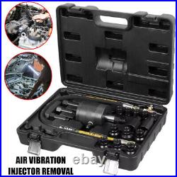 Air Pneumatic Vibration Injector Puller Remover Tool Set Remove Seized Injectors