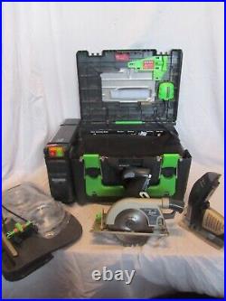 CEL Power8 WS1-P Workshop 18V Cordless Power Tools Set