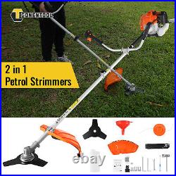 CONENTOOL 52cc Multi-Tool Petrol Grass Line Trimmer & Brushcutter Brush Cutter