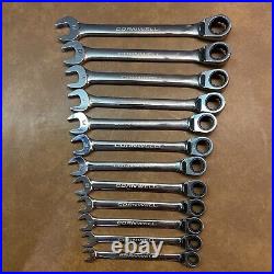 Cornwell Tools 12 Piece Reversible Ratchet Metric Gear Wrench Set 8mm-19mm Multi