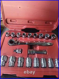 Craftsman 29308 Max Axess 20-Piece A-AF Metric and SAE Ratchet Socket Tool Set