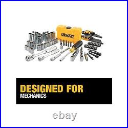 DEWALT 108PC 14/38DR Socket Set PTA, Blend, Multi