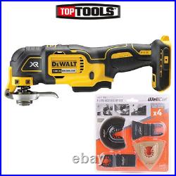 DeWalt DCS356 18V Brushless Oscillating Multi-Tool + 4 Pcs Multi Tool Blade Set