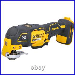 Dewalt DCS355N 18V Brushless MultiTool With Acc. + 2 x 4Ah Batteries & Case