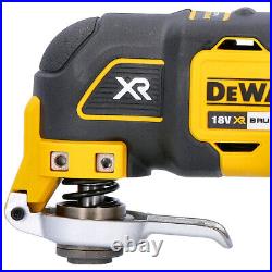 Dewalt DCS355N 18V Brushless MultiTool With Acc. + 2 x 4Ah Batteries & Case