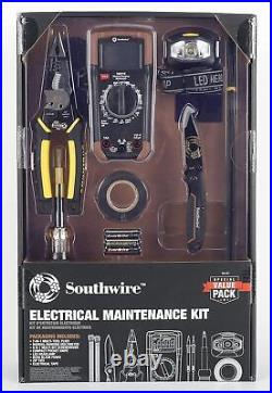 Electrical Maintenance Tool Kit including Multi-Tool Pliers, Multimeter, Multi-B