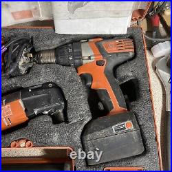 Feinn 14.4V multitool and combi drill set