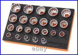 Franklin 23 Piece 1/2in Drive Multi-Drive Socket Set 8 32mm XFM23