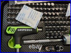 GripEdge Tools set MBS132 132-PC R. P. T. Multi-Bit Grip Edge