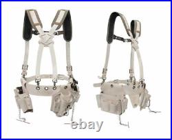 Kaya Life KL-2000 Top Grain Cowhide Suspender Belt Multi Tool Pouch Set KL2000