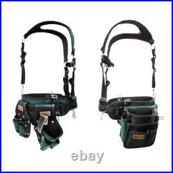 Kaya Lift KL-5000 Work Tool Suspender Belt Set Poly Pouch Bag Multi Tool Holder