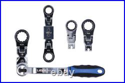 Laser Tools Multi Head Ratchet Ring Spanner Set 7863