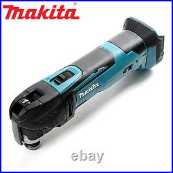 Makita DTM51Z 18v LXT Cordless Multi Tool Body Only With Wellcut 4pc Blades Set