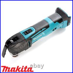 Makita DTM51Z 18v LXT Cordless Multi Tool Body Only With Wellcut 4pc Blades Set