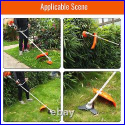 Multi-Function Petrol Trimmer Brush Cutter Garden Grass Line Tool 2.5kw 52cc