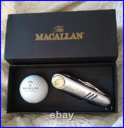 Rare item The Macallan golf ball multi-tool accessory set from japan