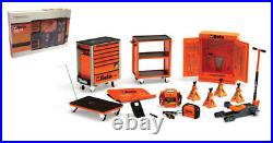 Truescale TSM13AC25 Beta Tool Kit Garage Accessory Set 1/18 Scale