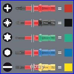 Wera 006617 26pce KK VDE Big Pack 1 Tool Finder Screwdriver Set PH PZ TX SL